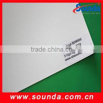 frontlit printing blockout flex banner, outdoor pvc flex banner