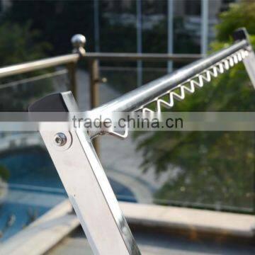 X Shape Stock Folded Steel Garment Rack Laundry Cloth Hanger photo-2