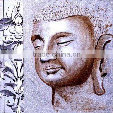 fx-0177 (buddha oil painting,abstract,religious,modern art oil painting)