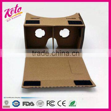 Cheap 3D google cardboard VR box for smartphone