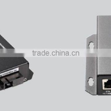 POE fiber media converter