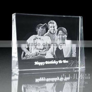 beautiful laser crystal 2d photo