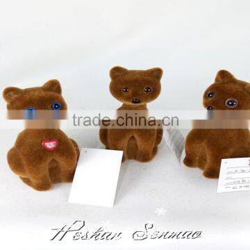 artificial lovely cat plastic animal with vivid look