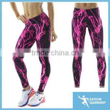 free size sportswear leggings custom printed yoga gym leggings