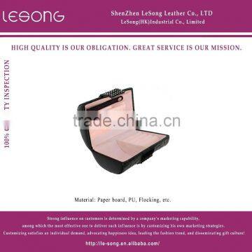 PU Leather Gift Packaging Boxes Custom Luxury Jewelry Box For Travel
