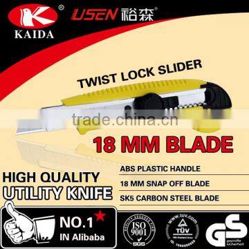 18mm Utility Knife, Cutter,single Blade,plastic Handle photo-4