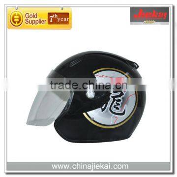 Custom open face half motorcycle helmet