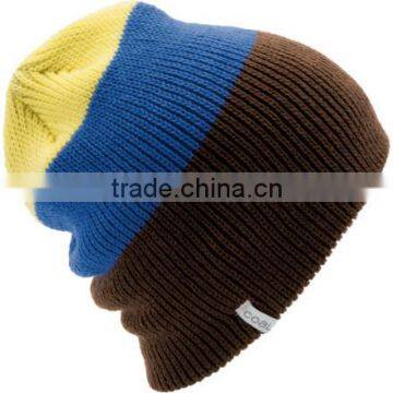 Pom Pom OEM Jacquard Pattern Beanie Hats Wholesale,Custom Knit Acrylic Beanie