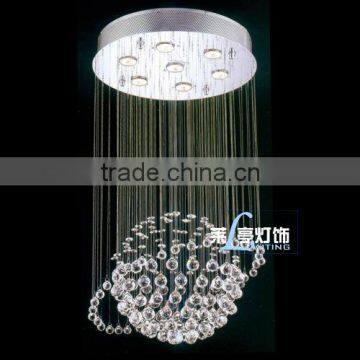 Globlet Crystal Line Chandelier, Pendant Lights