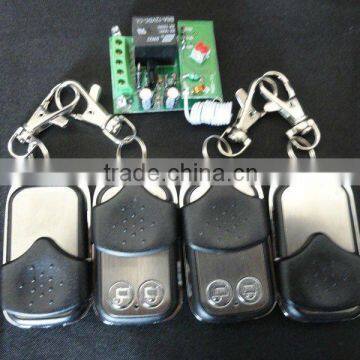 Metal Remote Control with 4 Transmitter (4 button with slide)