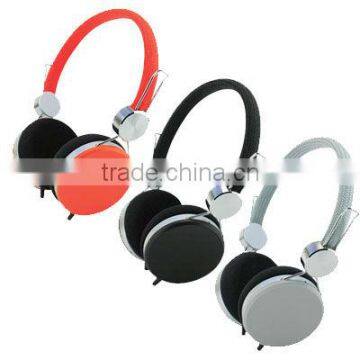 New product new design hot selling bulk wired foldable computer headset with volum