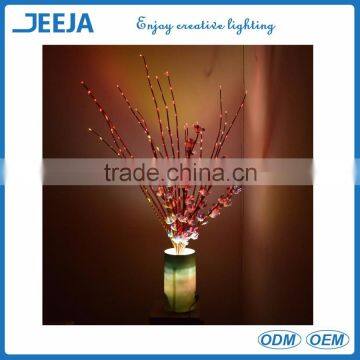 Tabletop Decoration Fiber Flower Light For Wedding Centerpieces