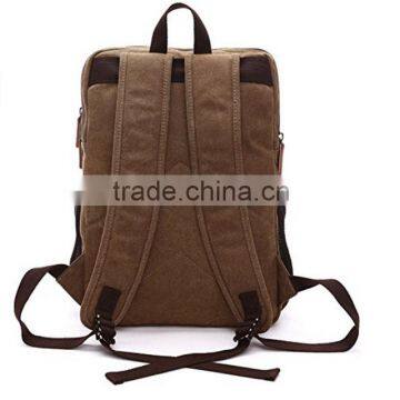 High Quality Vintage Canvas Backpack for Outdoor photo-3