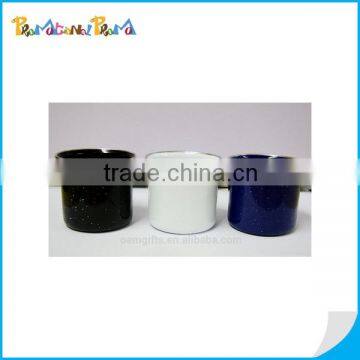 Promotional steel enamel camp mug for wholesale