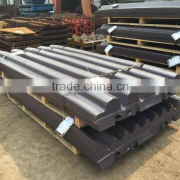 spare parts manganese steel jaw plate