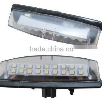 2x White Error Free LED License Plate Lamps For Lexus IS GS ES RX for Toyota for Prius photo-2