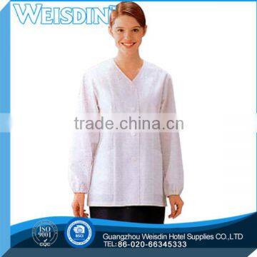 anti-static Guangzhou polyester/rayon pharmaceutical uniform