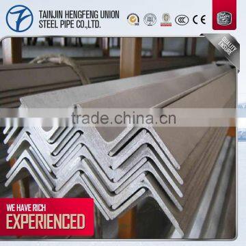 china factory provide types of mild angle bar specification prices