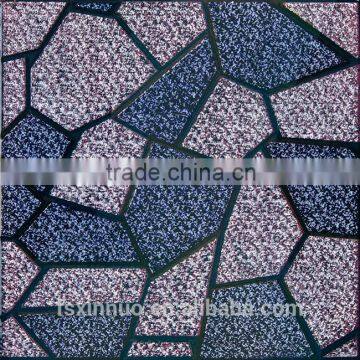 foshan special glazed blue crystal design floor tile price ,rustic tile price, porcelain tile floor 300x300mm