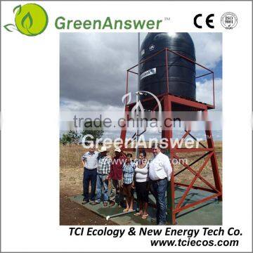 Solar submersible pumps kit with water tank