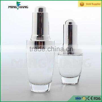 20ml 30ml transparent Glass Essential Oil Bottle with Dropper
