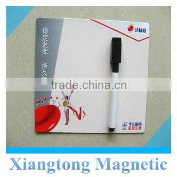 Hard Paper Simple Design Custom Fridge Magnetic Writing & Drawing Board with Pen                        
                                                Quality Choice