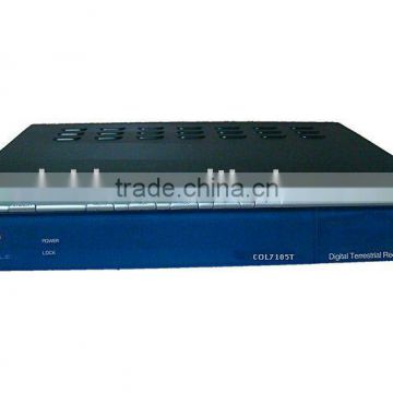 DVB-T set top box H.264 HD digital tv headend