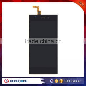 Best Quality Touch Screen Digitizer Assembly LCD Screen Digitizer Display+ Mid Frame For Xiaomi 3 Mi3 Black photo-2