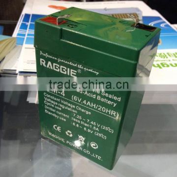 Universal Sealed 6V4Ah Rechargeable Lead Acid Battery