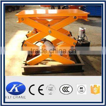 2m fixed stationary scissor lift platform