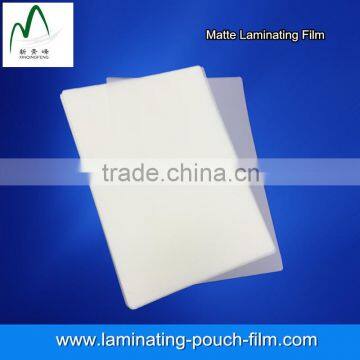 Laminating Pouch film with matte finish