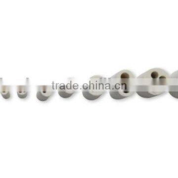 Alumina ceramic bead insulators