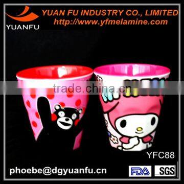 High quality melamine cup for kids