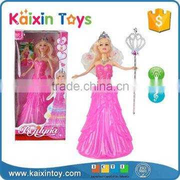 11.5 Inch Electric Universal Plastic Fashion Doll With Music