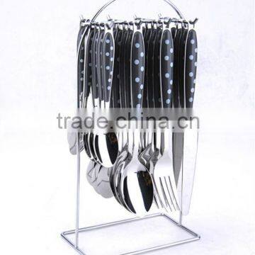 Stainless Steel Colored ABS Plastic Place Setting Cutlery photo-6