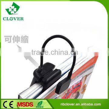 Promotional ABS Rechargeable Clamp Led Bedside Reading Lamp photo-4