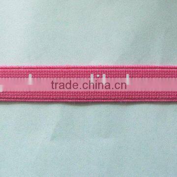 pink elastic webbing