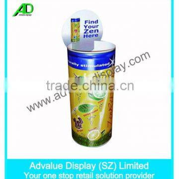 Advertising Fruit Juce Cardboard Roll Up Standee