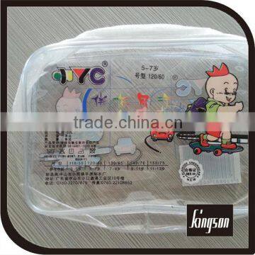 printing clear pvc zipper bag