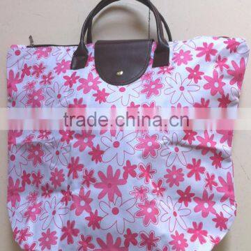 New Style Printing Ladies Folding Tote Bag. photo-3