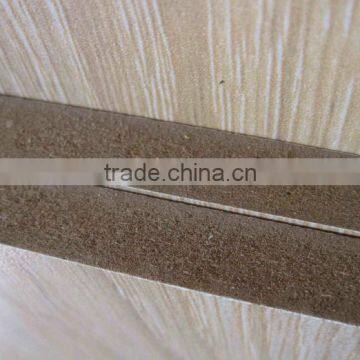 wood grain melamine paper faced MDF 1220*2440*25mm