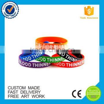 Hot Sales Silicon Wristband Promotion Bulk Rubber Wristband photo-2