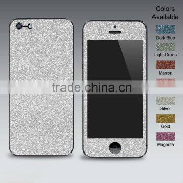 silver full body glitter for smartphones