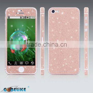 Full body glitter sticker for iPhone 5s