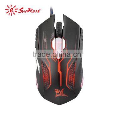 2016 high DPI GX-30 LED computer USB wired gaming mouse