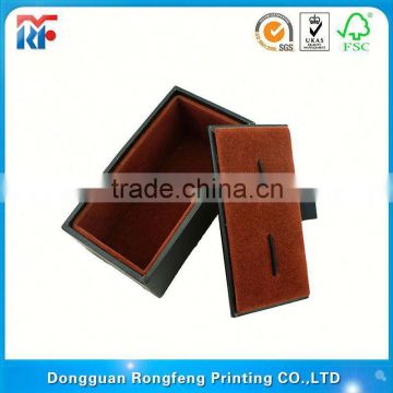 Promotion velvet double ring box