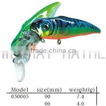 hard plastic wobble lure