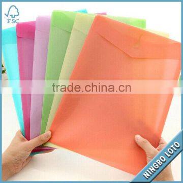 Factory Supply A4 Size Plastic Manila Folder