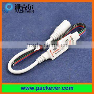 DC 5V-24V Input 12A Output 17 Keys Remote Control Mini Rgb LED Controller/dimmer photo-3