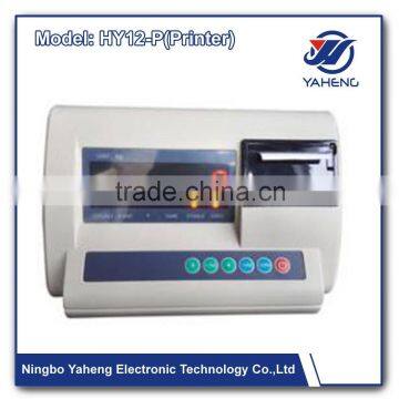 HY12 P(Printer) print weighing transaction, date and time weighing scale indicator digital weighing indicator